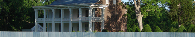 View of Historic Carnton from the Eastern Flank Battlefield Park